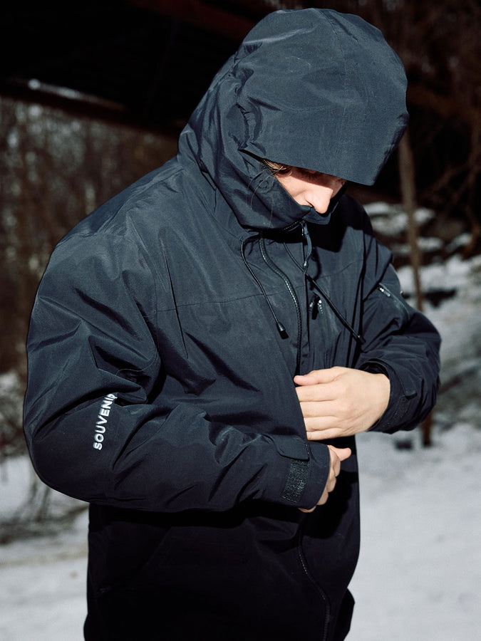 Souvenir 3 Ply Ripstop Jacket Winter 2026 | BLACK