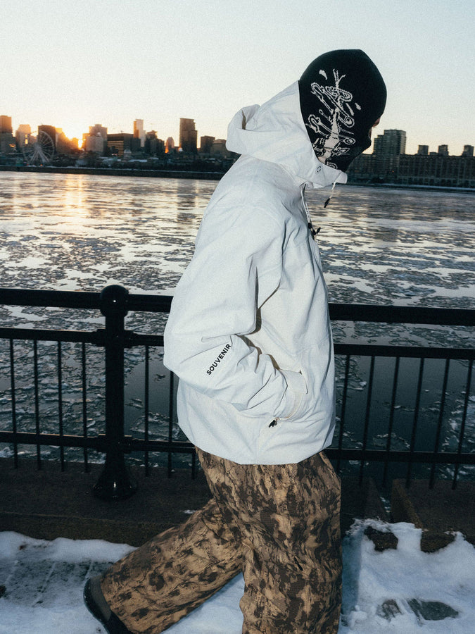 Souvenir 3 Ply Ripstop Jacket Winter 2026 | MARSHMALLOW