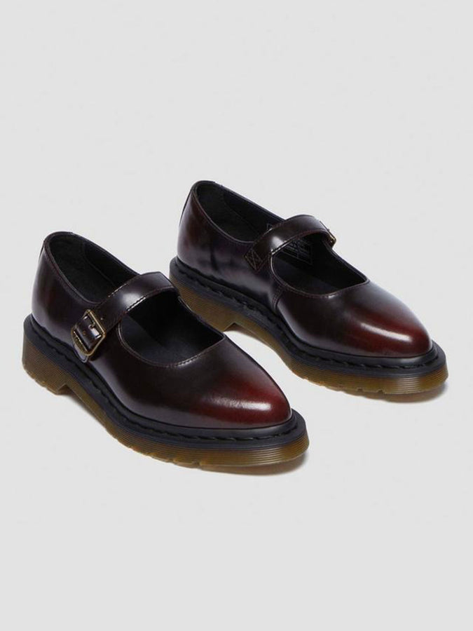 Dr.Martens Elphie Mj Arcadia Cherry Red Shoes | CHERRY RED