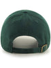 47 Blank Clean Up Flat Dark Green Hat