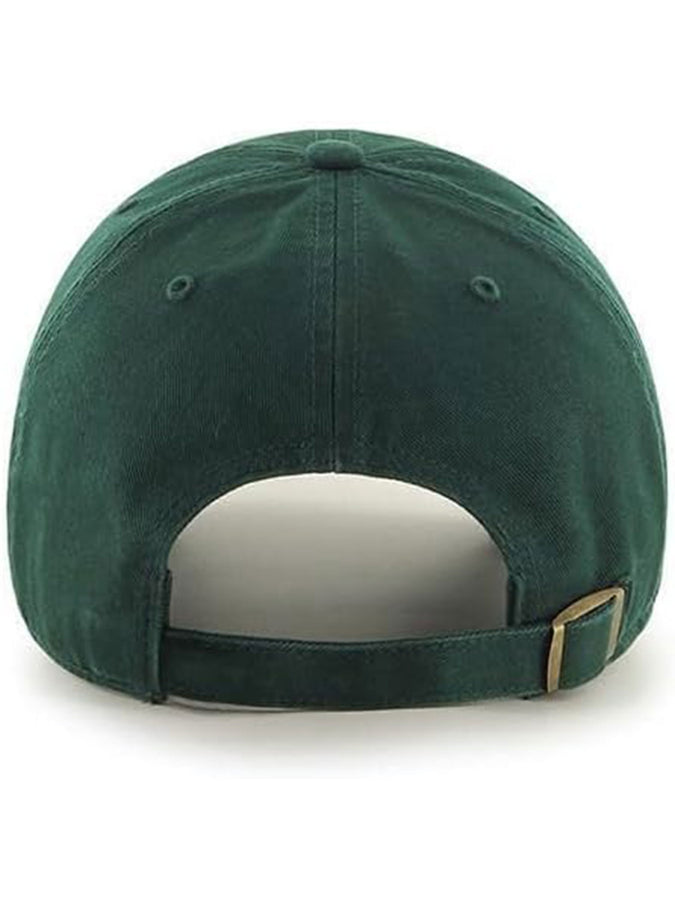 47 Blank Clean Up Flat Dark Green Hat | DARK GREEN (DG)