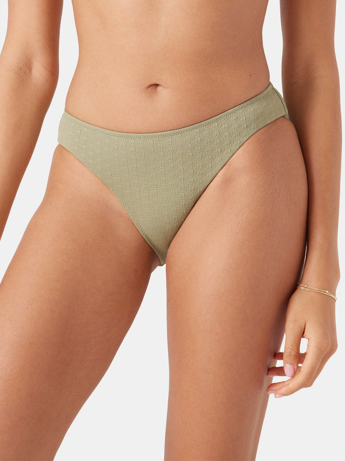 Roxy Haliewa Hipster Full Bikini Bottom Spring 2026 | OIL GREEN (OIG)