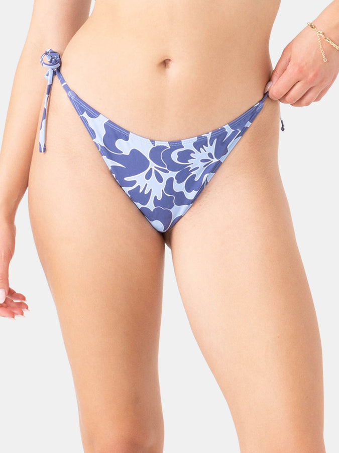 Roxy Tropic Drift Tie Side Scoop Bikini Bottom Spring 2026 | BLUE COMBO (B9C)