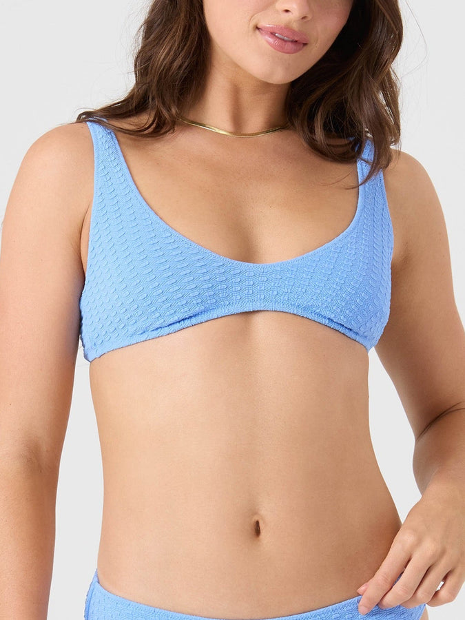 Roxy Haleiwa Scoop Bralette Bikini Top Summer 2026 | CORNFLOWER (CRN)
