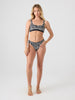 Roxy Geo Flower Hipster Full Coverage Bikini Bottom Summer 2026