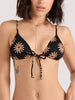 Volcom Bright & Sol Tie Front Triangle Bikini Top Spring 2026