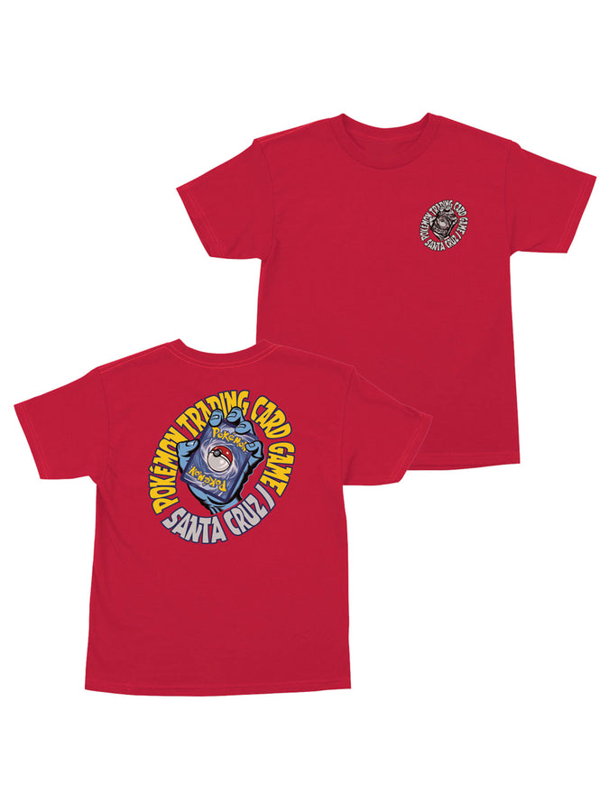 Santa Cruz x Pokemon Hand TCG T-Shirt Holiday 2026 | RED