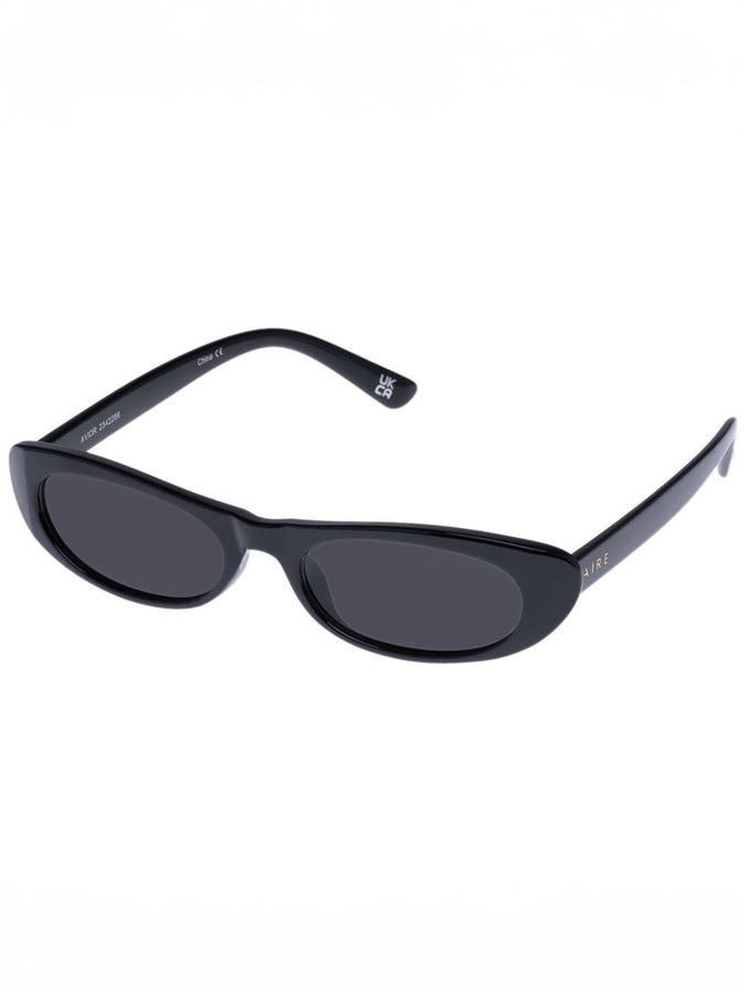 Aire Avior Black/Smoke Mono Sunglasses | BACK/SMOKE MONO