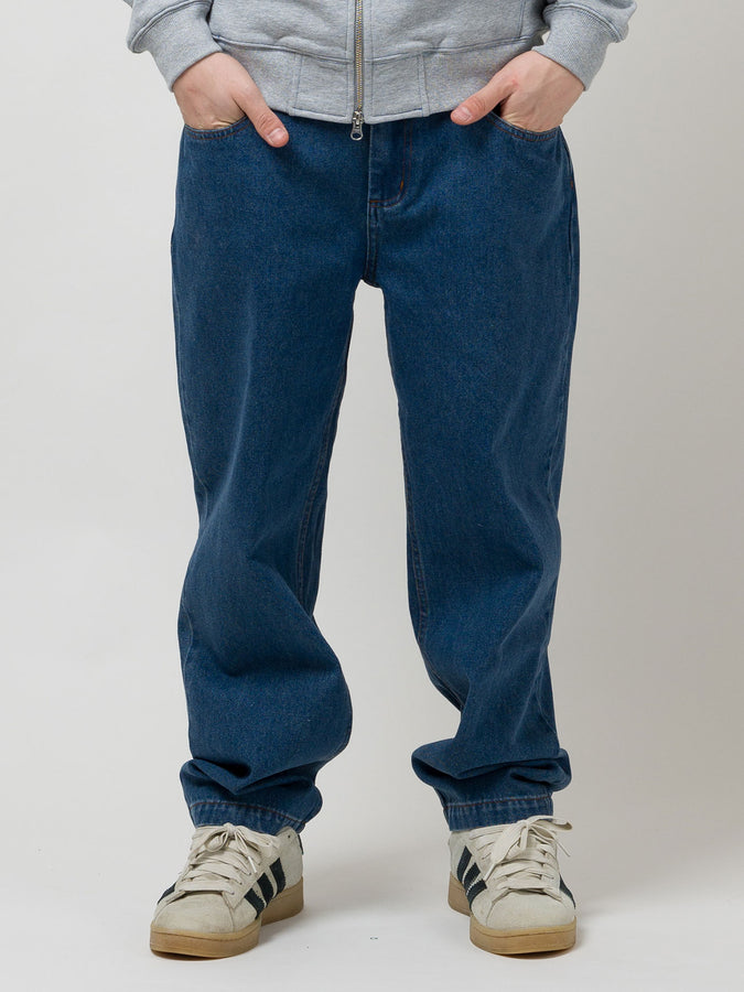 Loviah Og Baggy 5 Pocket Jeans Fall 2026 | INDIGO MEDIUM WASH