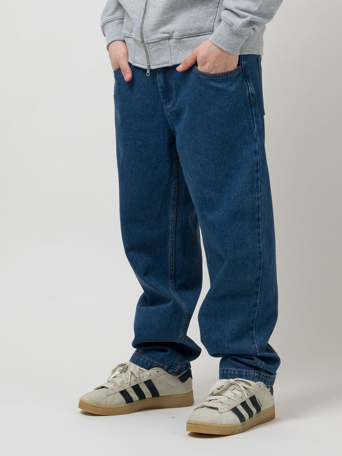 Loviah Og Baggy 5 Pocket Jeans Fall 2026 | INDIGO MEDIUM WASH