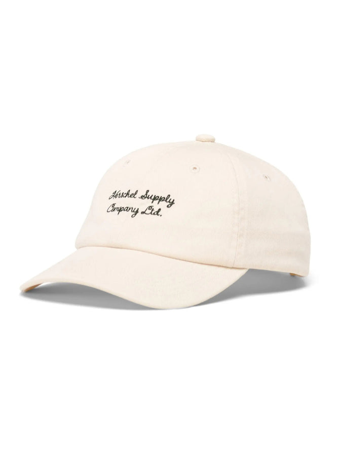Herschel Sylas Vintage Cotton Strapback Hat | VINTAGE WHITE (06726)