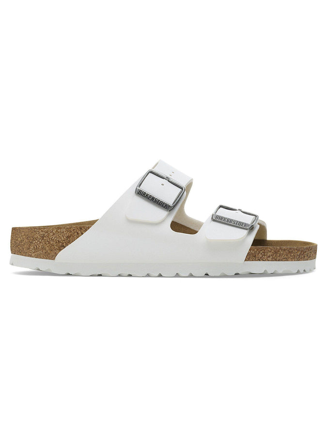 Birkenstock Arizona Birko-Flor N White Sandals Fall 2026 | WHITE