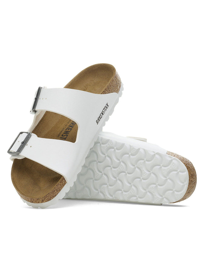 Birkenstock Arizona Birko-Flor N White Sandals Fall 2026 | WHITE