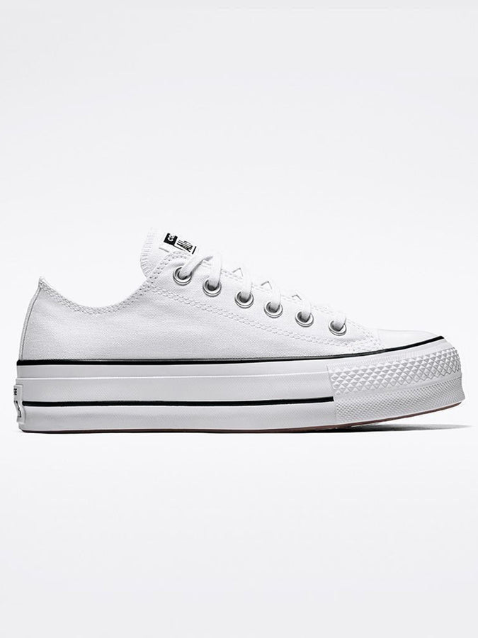 Converse Chuck Taylor All Star Platform White/Black Shoes | WHITE/BLACK/WHITE