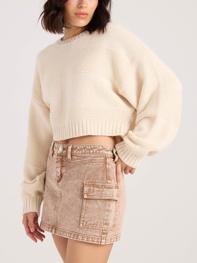 Volcom Dayz Like This Sweater Fall 2026 | VINTAGE WHITE (VWH)