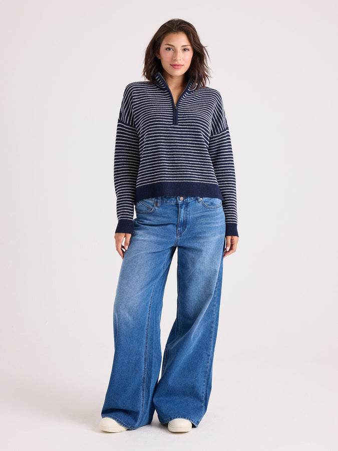 Volcom Sun of Sand Sweater Fall 2026 | PEACOAT (P8C)