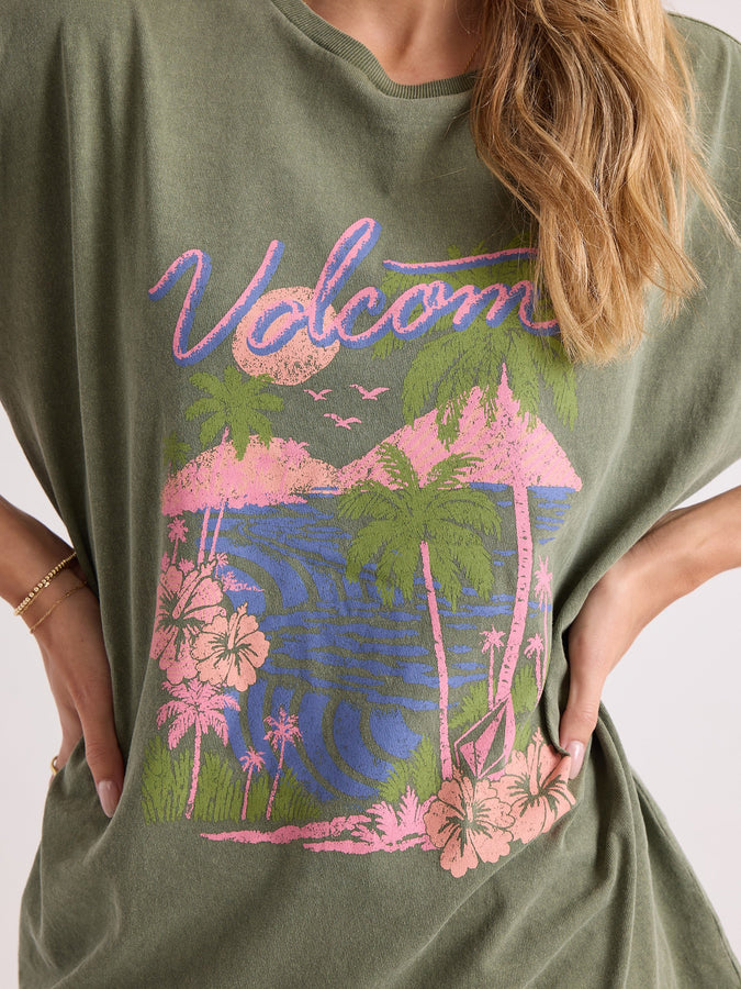 Volcom Night Shade Bad Boy T-Shirt Fall 2026 | MARTINI OLIVE (MTO)