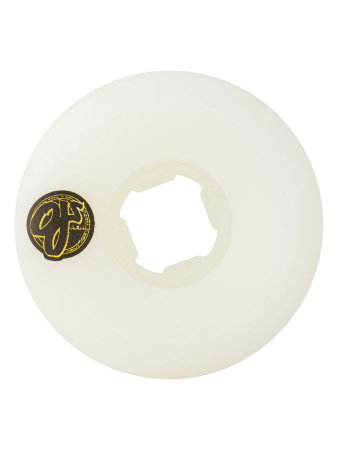 Oj'S Team Line Purple/Yellow Skateboard Wheels | WHITE