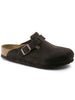 Birkenstock Boston Soft Footbed Suede N Moka Shoes Fall 2026