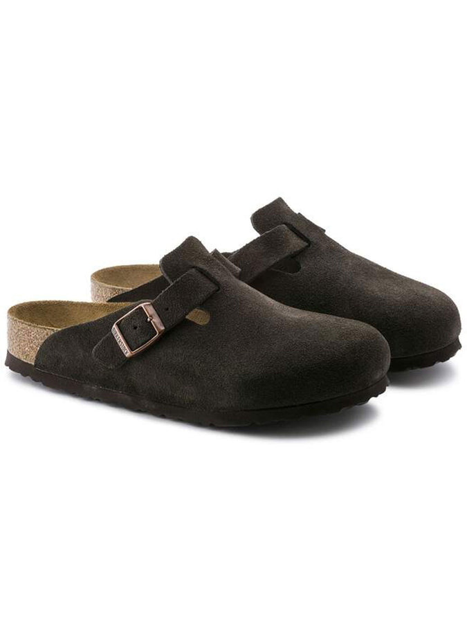 Birkenstock Boston Soft Footbed Suede N Moka Shoes Fall 2026 | MOCHA
