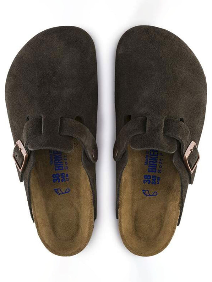 Birkenstock Boston Soft Footbed Suede N Moka Shoes Fall 2026 | MOCHA