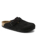 Birkenstock Boston Soft Footbed Suede N Blk Shoes Fall 2026