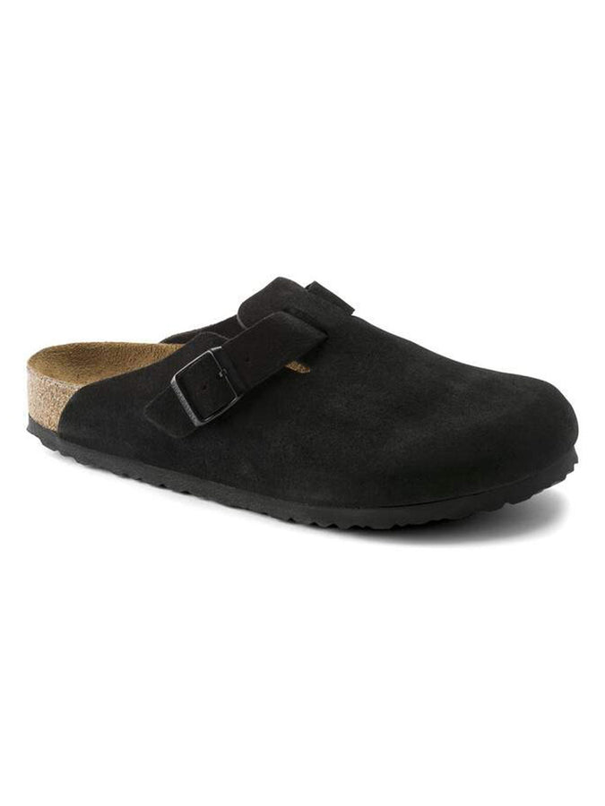 Birkenstock Boston Soft Footbed Suede N Blk Shoes Fall 2026 | BLACK
