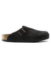 Birkenstock Boston Soft Footbed Suede N Blk Shoes Fall 2026