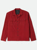 Brixton Century Overshirt Red/Black Micro Jacket Fall 2026