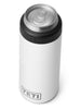 Yeti Rambler Coslter Slim White Can Insulator