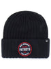 47 Ribbed Snowdrift 47 Cuff Knit New England Patriots Beanie