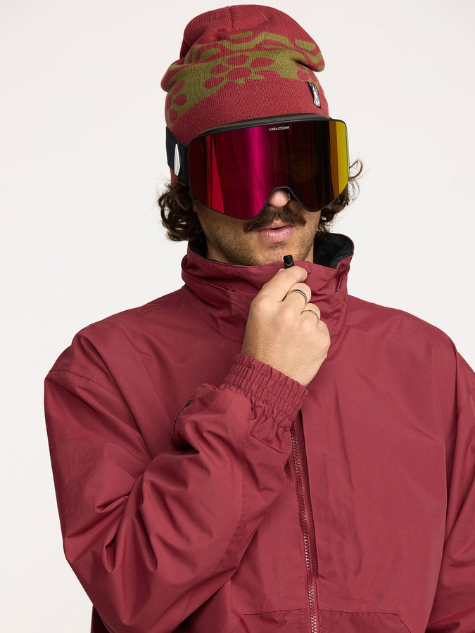 Volcom GORE-TEX Longo Jacket Winter 2026 | BURNT RED (BTR)