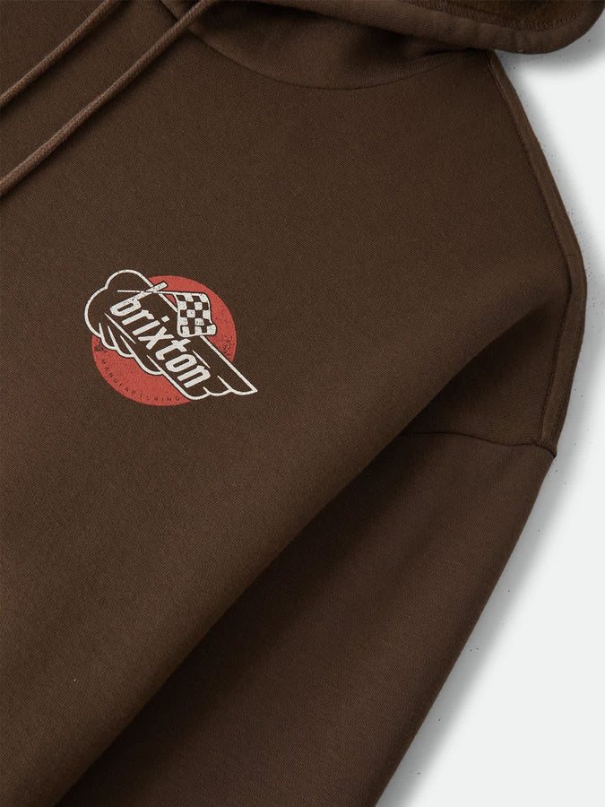 Brixton Heyward Hoodie Fall 2026 | WALNUT BROWN