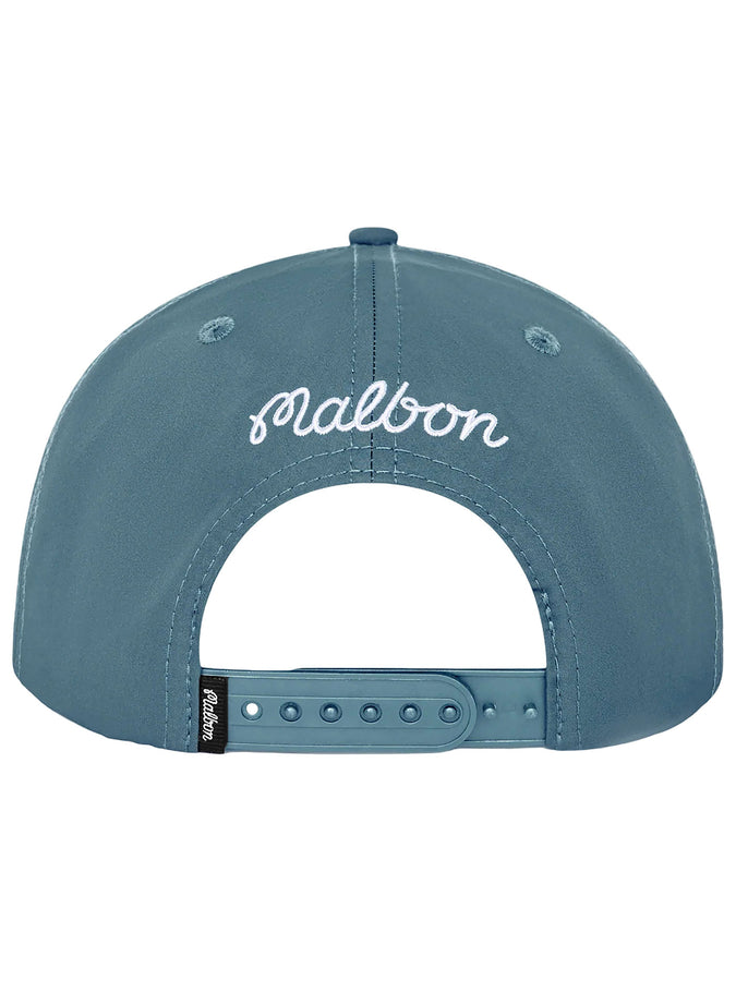 Malbon M Snapback Hat Summer 2026 | AEGEAN BLUE