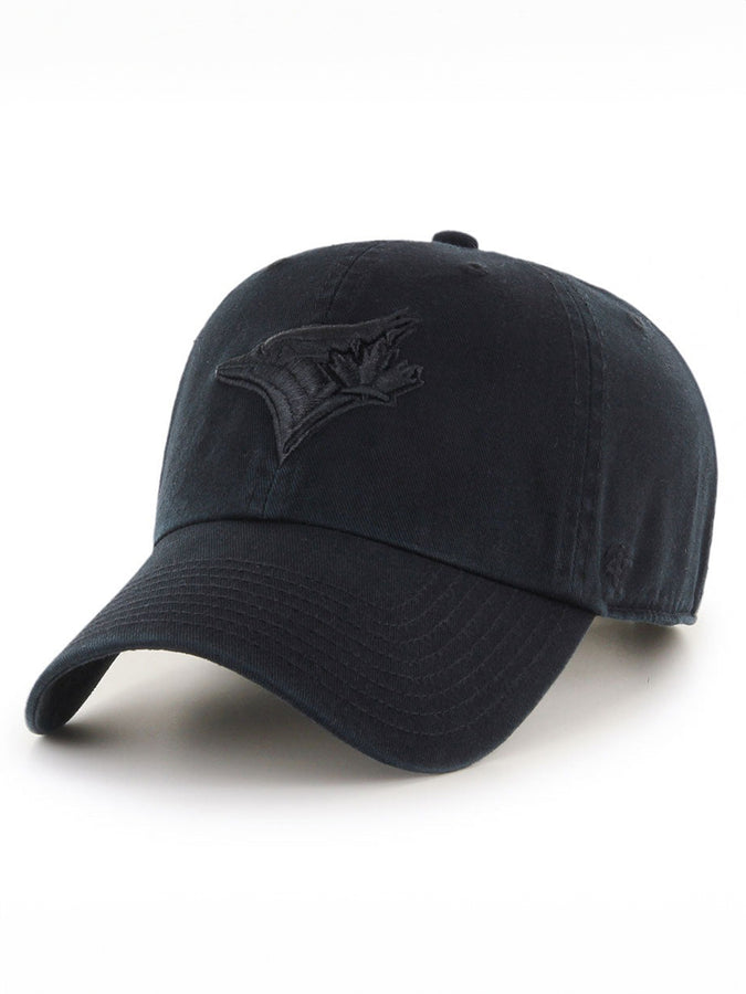 47 MLB Clean Up Black On Black Toronto Blue Jays Hat | TORONTO BLUE JAYS (0715)