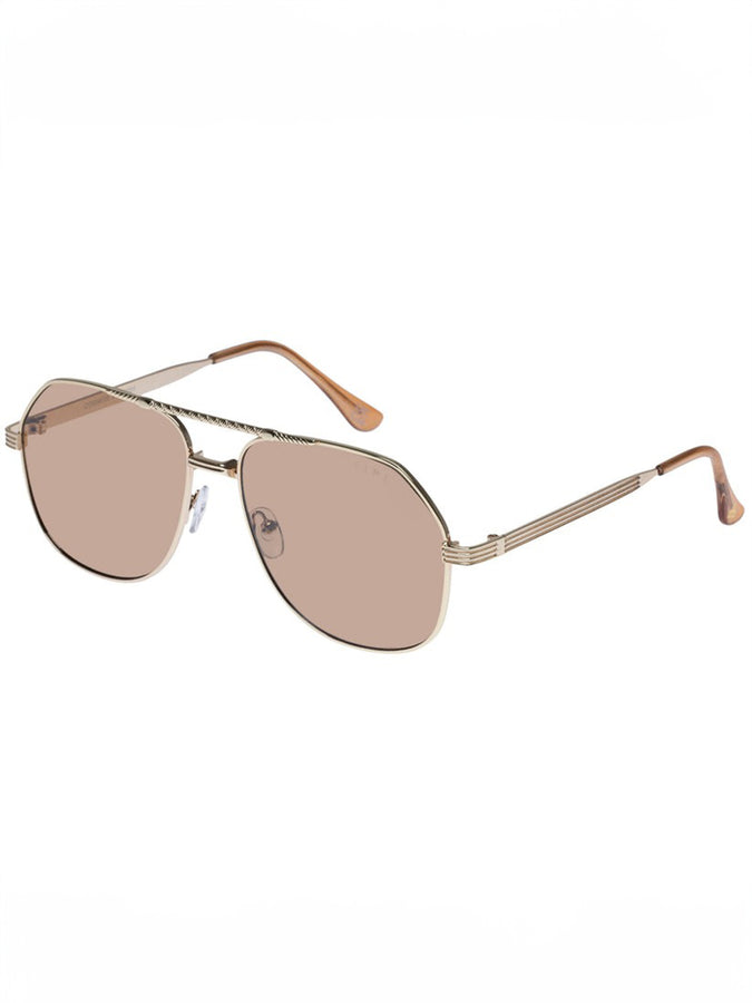 Aire Cosmos Bright Gold/Tan Sunglasses | BRIGHT GOLD/TAN