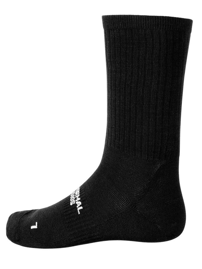 Pas Normal Studios Off-Race Socks | BLACK