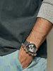 Nixon Time Teller Fisheye/Silver/Black Watch