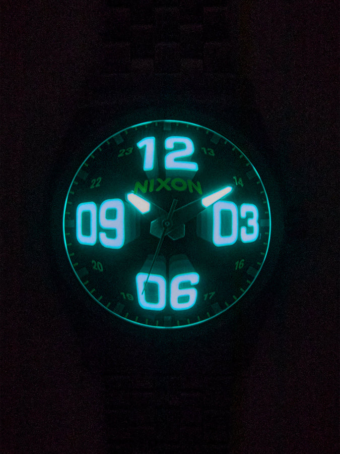 Nixon Time Teller Fisheye/Silver/Black Watch | FISHEYE/SILVER/BLACK (5321)