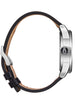 Nixon Sentry Leather Chrome/Silver Sunray/Black Watch 2024