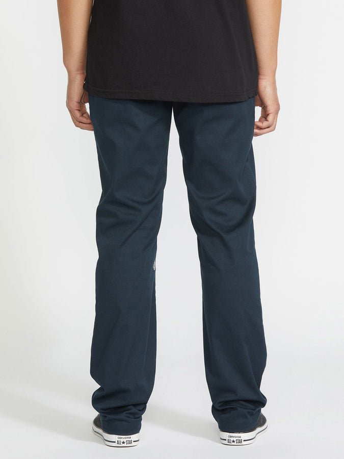 Volcom Frickin Modern Stretch Pants | DARK NAVY (DNV)