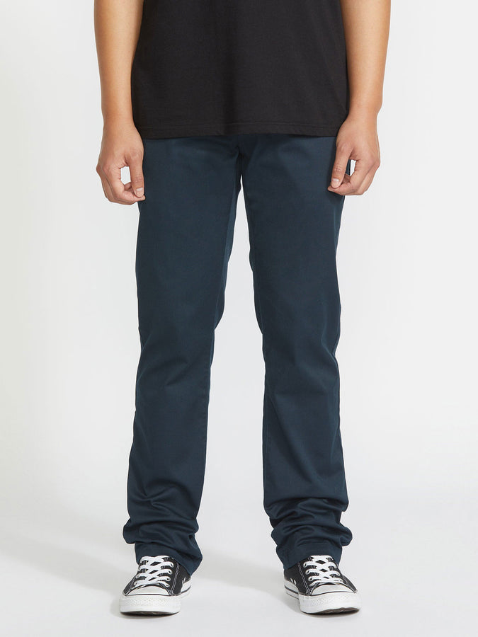 Volcom Frickin Modern Stretch Pants | DARK NAVY (DNV)