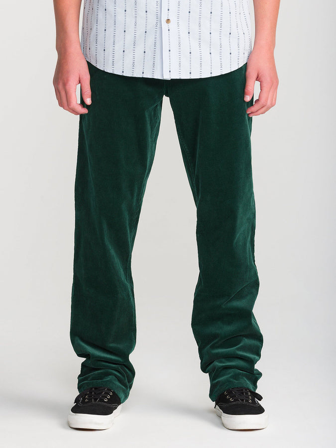 Volcom Kinkade Cord Pants Holiday 2026 | PINE GREEN (PEG)