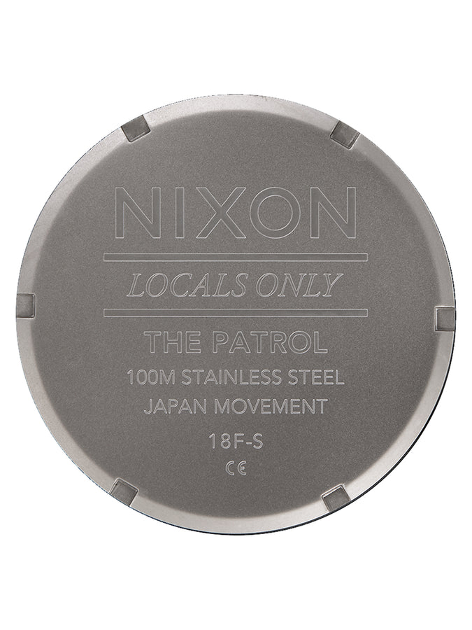 Nixon Patrol Gunmetal/Black Watch 2024 | GUNMETAL/BLACK (1531)