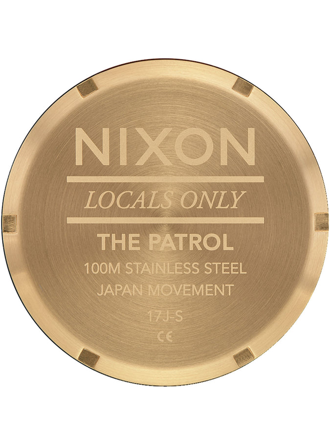 Nixon Patrol Gold/Black Watch 2024 | GOLD/BLACK (513)
