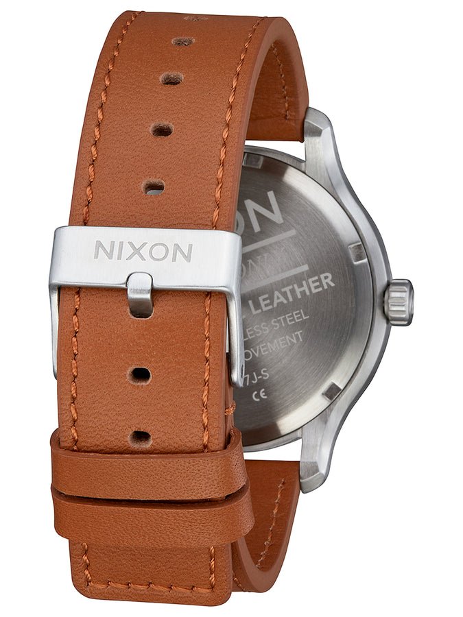 Nixon Patrol Leather Navy/Saddle Watch 2024 | NAVY/SADDLE (2186)
