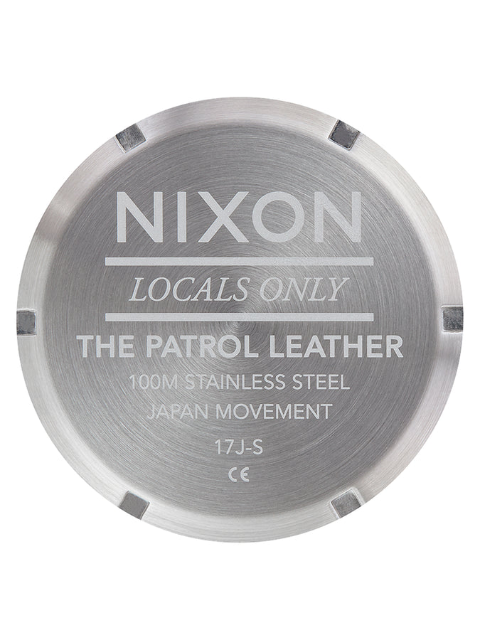 Nixon Patrol Leather Navy/Saddle Watch 2024 | NAVY/SADDLE (2186)
