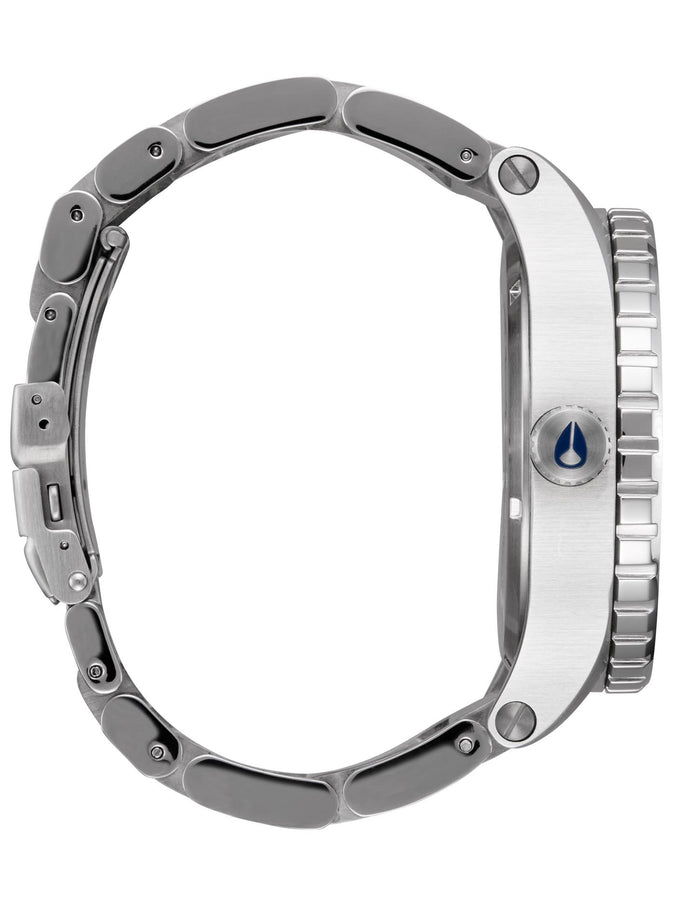 Nixon The 51-30 Silver/Denim Watch 2024 | SILVER/DENIM (5245)