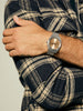 Nixon Time Teller Solar Silver/Salmon Watch