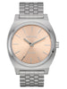 Nixon Time Teller Solar Silver/Salmon Watch